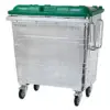 660 Litre Metal Wheelie Bins