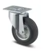 1100 Litre Wheelie Bin Wheels - with Fixtures
