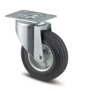1100 Litre Wheelie Bin Wheels - with Fixtures