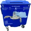 Personalised Graphic Wrap Wheelie Bins